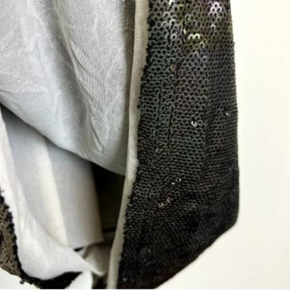 Like New! Free People Sz S Double Take Floral Printed Sequin Slip Mini Dress - Picture 8 of 10